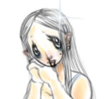 'Mahalath,' colored bust($3)